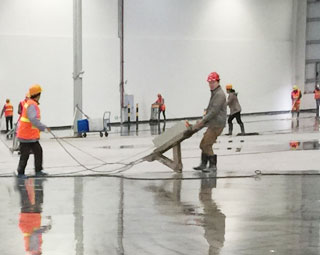 重庆涪陵建设工程水磨石